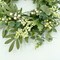 Green Eucalyptus Wreaths for Front Door Spring Summer Wreath with Eucalyptus Leaves,Olives Leaves,Mixed Berry for Indoor Outdoor Farmhouse Home Porch Wall Window Festival Wedding Decor